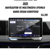 Volkswagen Golf 8.5 2025 Navigasyon Ve Multimedya Uyumlu Mat Ekran Koruyucu