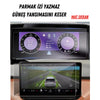 Skoda Kodiaq 2025-2026 Hayalet Ekran ve Multimedya Uyumlu Set Mat Ekran Koruyucu