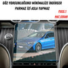 Mercedes GLC 180 2025 Hayalet Gösterge ve Multimedya Uyumlu Set Mat Ekran Koruyucu