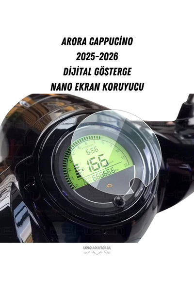 Arora Cappucino 2025-2026 Dijital Gösterge Uyumlu Nano Ekran Koruyucu