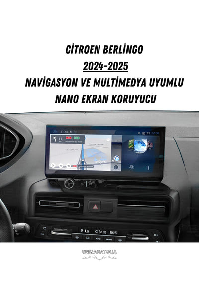Citroen Berlingo 2024-2025 Navigasyon Ve Multimedya Nano Ekran Koruyucu