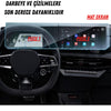 Renault Clio Esprit Alpine 2026 Hayalet Gösterge ve Multimedya Uyumlu Mat Ekran Koruyucu