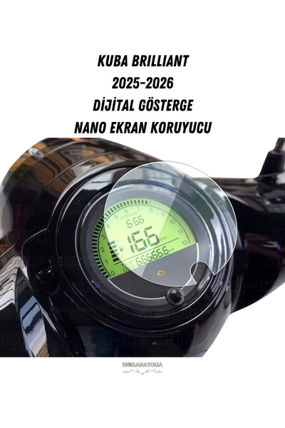 Kuba Brilliant 2025-2026 Dijital Gösterge Uyumlu Nano Ekran Koruyucu