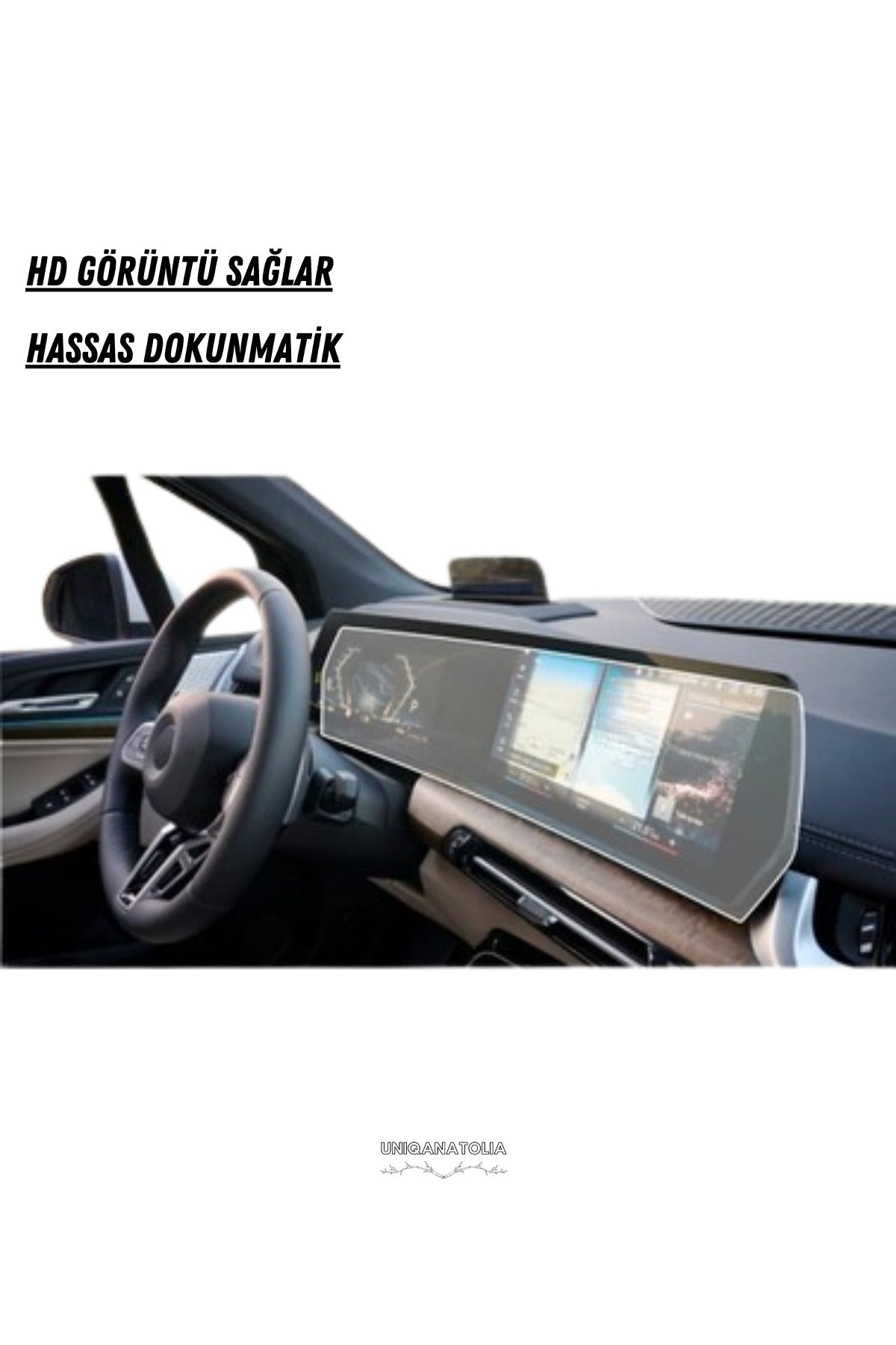 Bmw X2 2024 Dijital Gösterge ve Multimedya Uyumlu Nano Ekran Koruyucu
