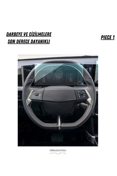 Opel Yeni Frontera 2025 Dijital Gösterge ve Multimedya Uyumlu Set Nano Ekran Koruyucu
