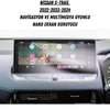 Nissan X-Trail 2022 2023 2024 Navigasyon ve Multimedya Uyumlu Nano Ekran Koruyucu