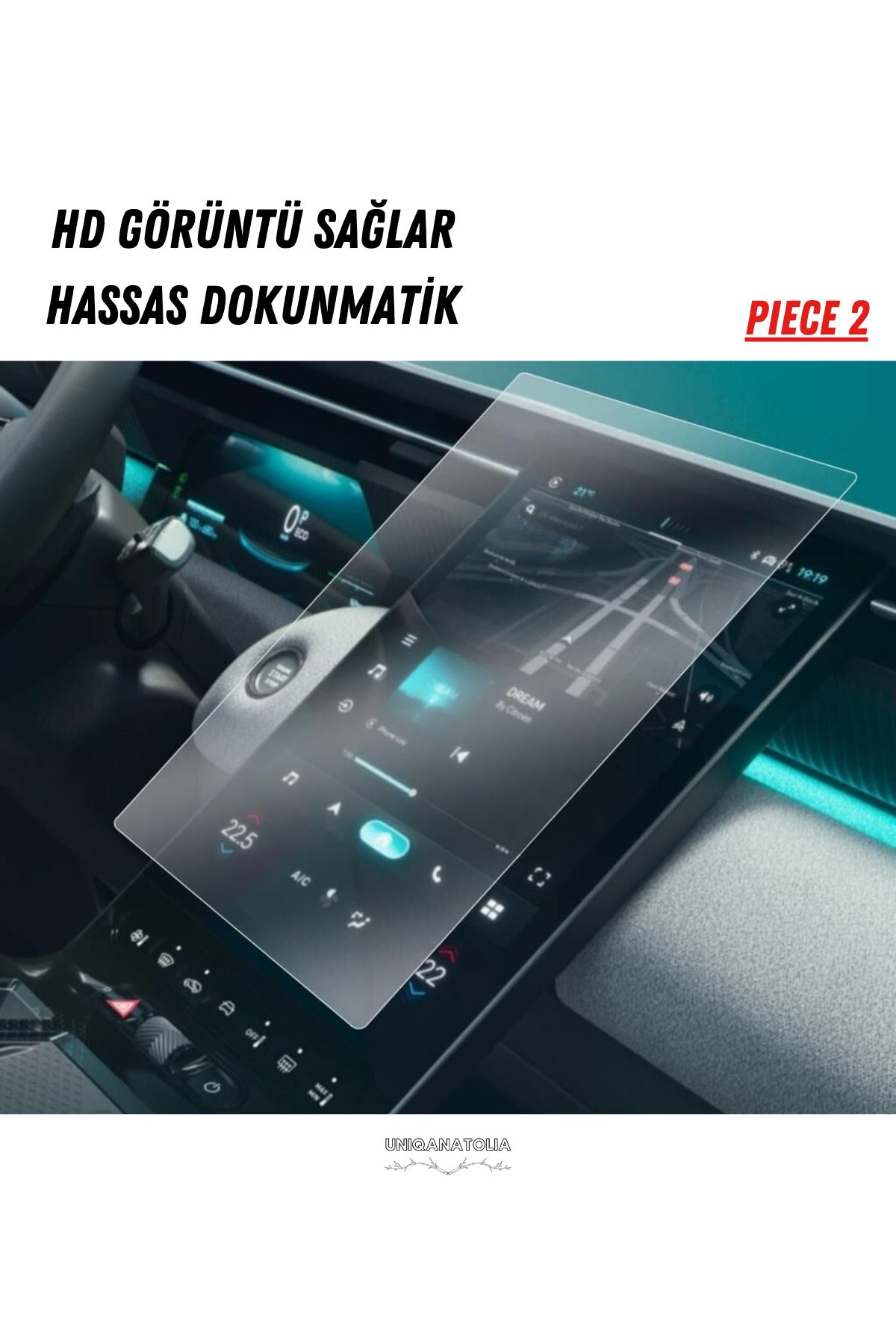 Citroen C5 Aircross 2026 Hayalet Gösterge ve Multimedya Uyumlu Set Nano Ekran Koruyucu