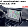 Toyota Corolla Cross 2025 Navigasyon ve Multimedya Uyumlu Mat Ekran Koruyucu