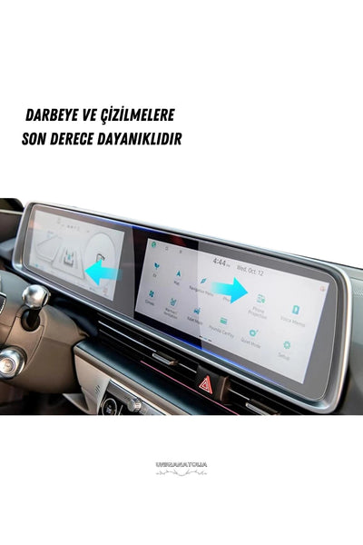 Hyundai Ioniq 5 Gösterge Panel ve Bilgi Ekran Uyumlu Nano Ekran Koruyucu
