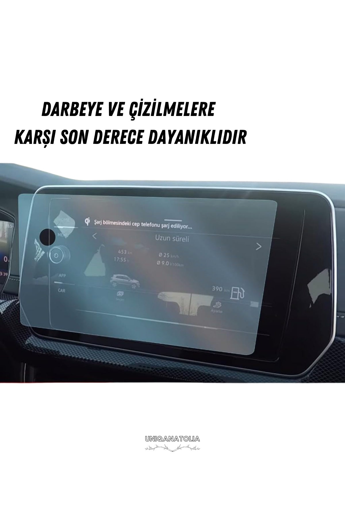 Volkswagen T-Roc 2024 Navigasyon ve Multimedya Uyumlu Nano Ekran Koruyucu