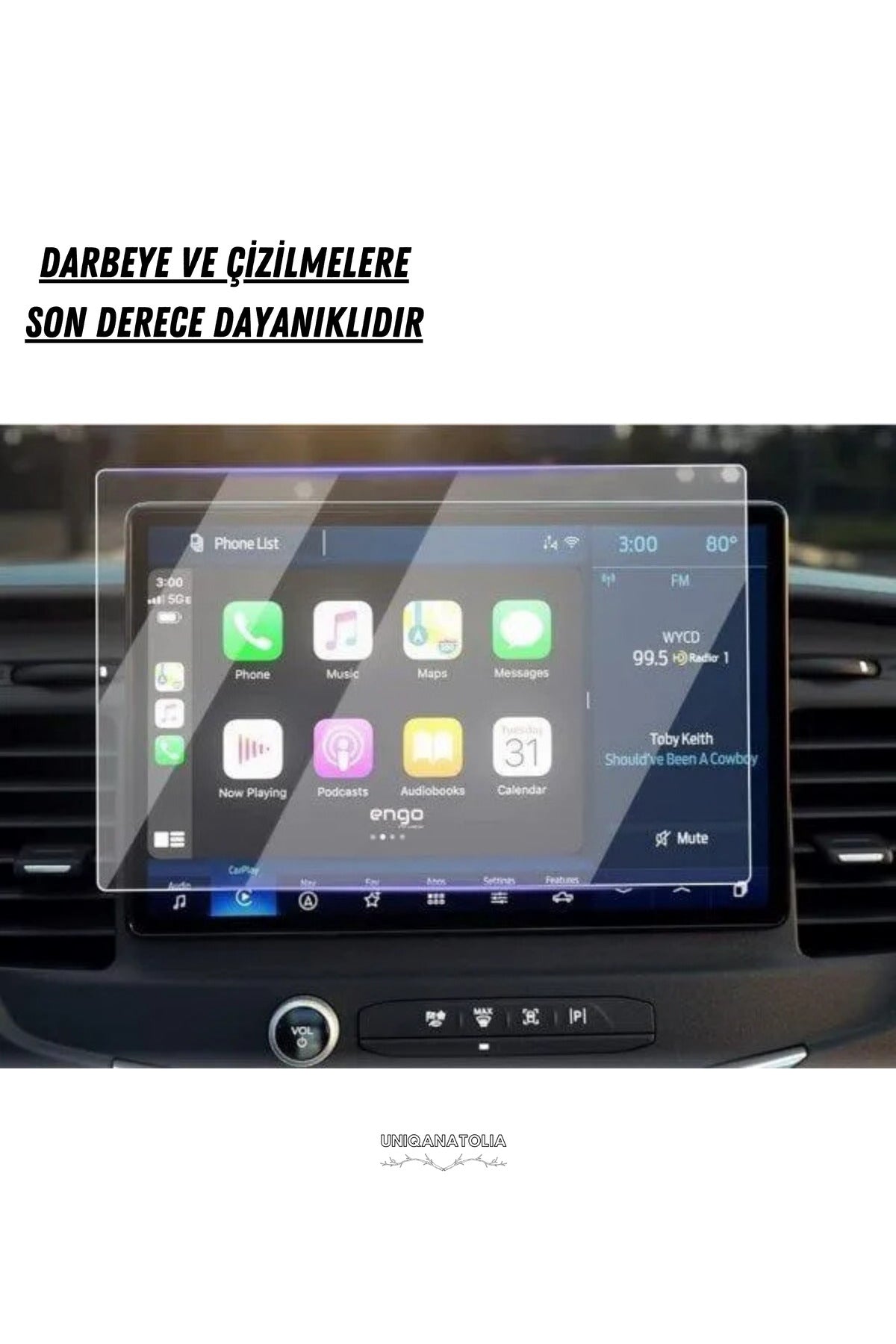 Ford Transit 2025 Navigasyon ve Multimedya Uyumlu Nano Ekran Koruyucu
