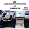 Chery Tıggo8 2026 Hayalet Gösterge Ve Multimedya Uyumlu Mat Ekran Koruyucu