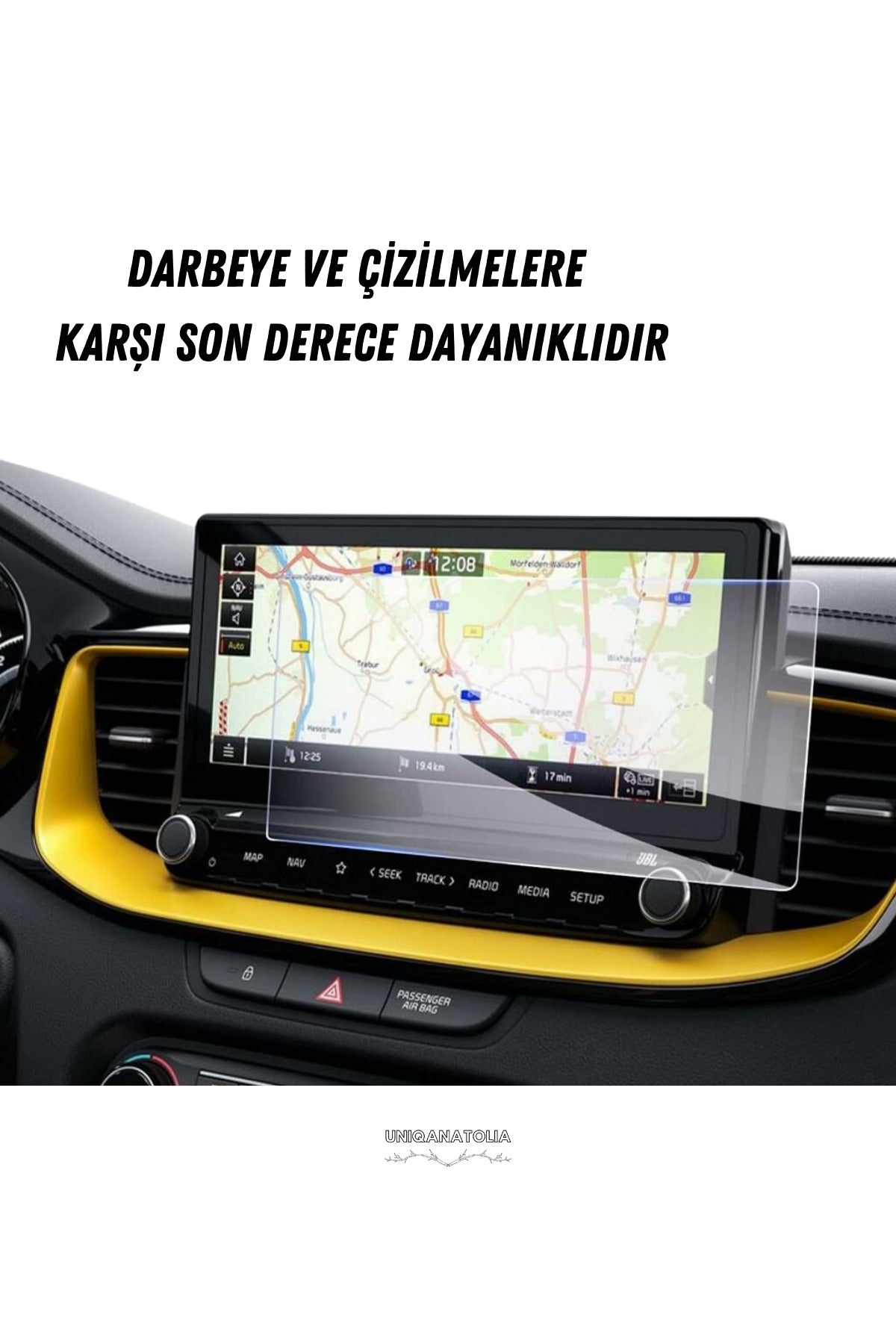Kia Xceed 2026 Navigasyon ve Multimedya Uyumlu Nano Ekan Koruyucu