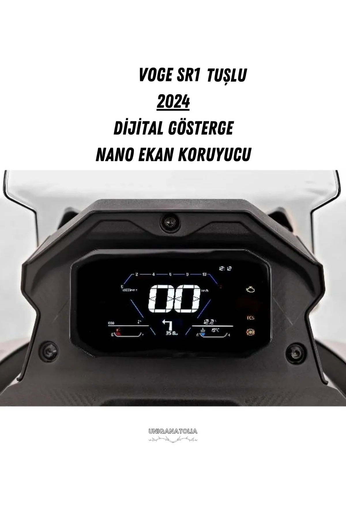 Voge RR525 Dijital Gösterge Uyumlu Nano Ekran Koruyucu