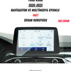 Ford Kuga 2020-2023 Navigasyon ve Multimedya Uyumlu Mat Ekran Koruyucu