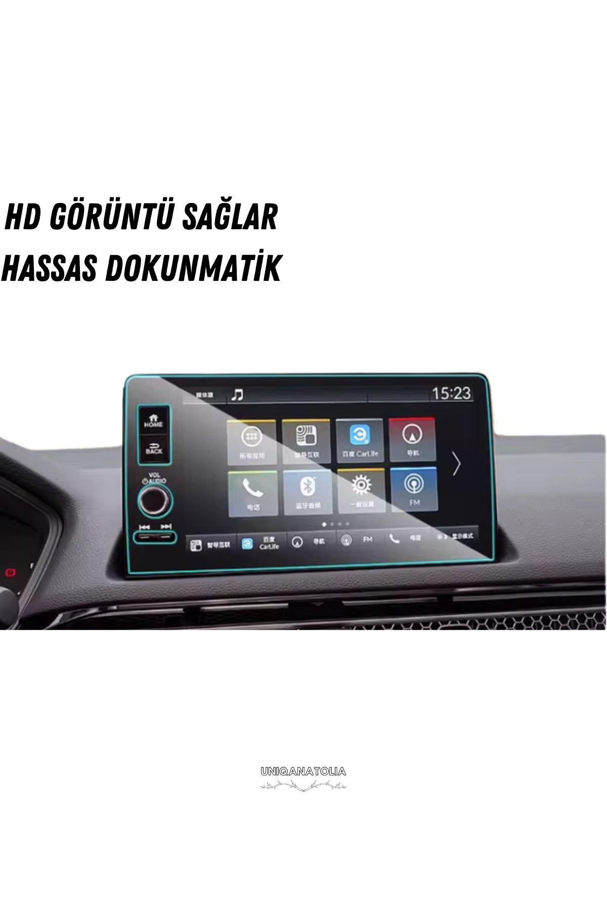 Honda Civic Elegance 2025 Navigasyon ve Multimedya Uyumlu Nano Ekran Koruyucu