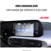 Hyundai i10 2022-2023-2024 Navigasyon ve Multimedya Uyumlu Mat Ekran Koruyucu