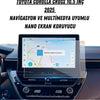 Toyota Corolla Cross 2025 Navigasyon ve Multimedya Uyumlu Mat Ekran Koruyucu