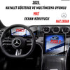 Mercedes GLC 180 2025 Hayalet Gösterge ve Multimedya Uyumlu Set Mat Ekran Koruyucu
