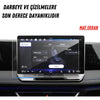 Volkswagen Golf 8.5 2026 Navigasyon Ve Multimedya Uyumlu Mat Ekran Koruyucu