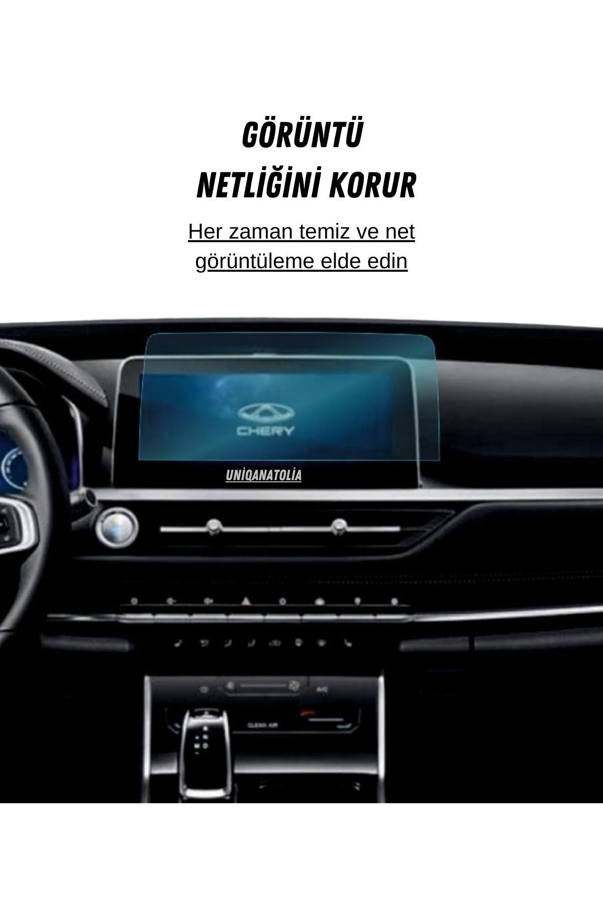 Chery Tiggo 7 Pro 2023 Navigasyon ve Multimedya Uyumlu Nano Ekran Koruyucu