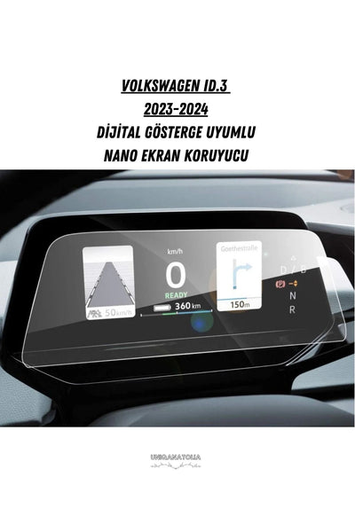 Volkswagen Golf 8.5 2026 Navigasyon Ve Multimedya Uyumlu Nano Ekran Koruyucu