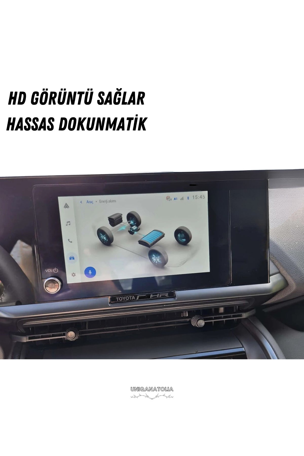 Toyota CHR Flame 2025-2026 Navigasyon ve Multimedya Uyumlu Nano Ekran Koruyucu