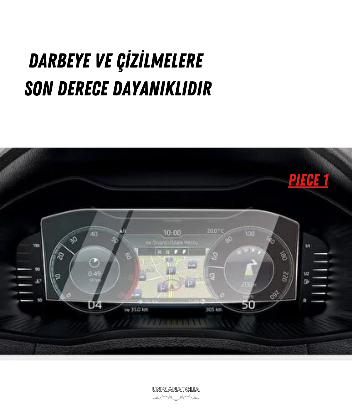 Skoda Octavia Hayalet Ekran ve Multimedya Uyumlu Set Nano Ekran Koruyucu