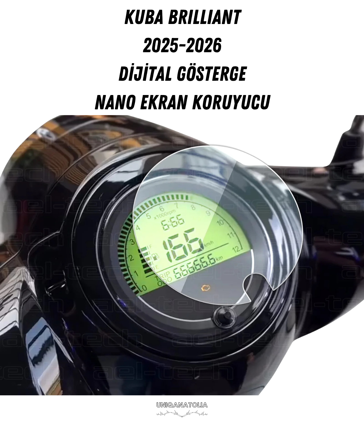 Kuba Brilliant 2025-2026 Dijital Gösterge Uyumlu Nano Ekran Koruyucu