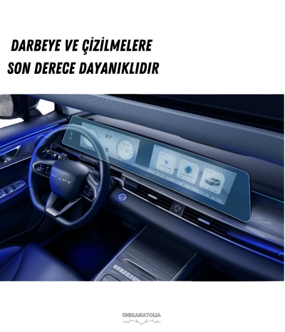 Yeni Omoda 5 Pro Multimedya ve Yolcu Ekran Uyumlu Nano Ekran Koruyucu