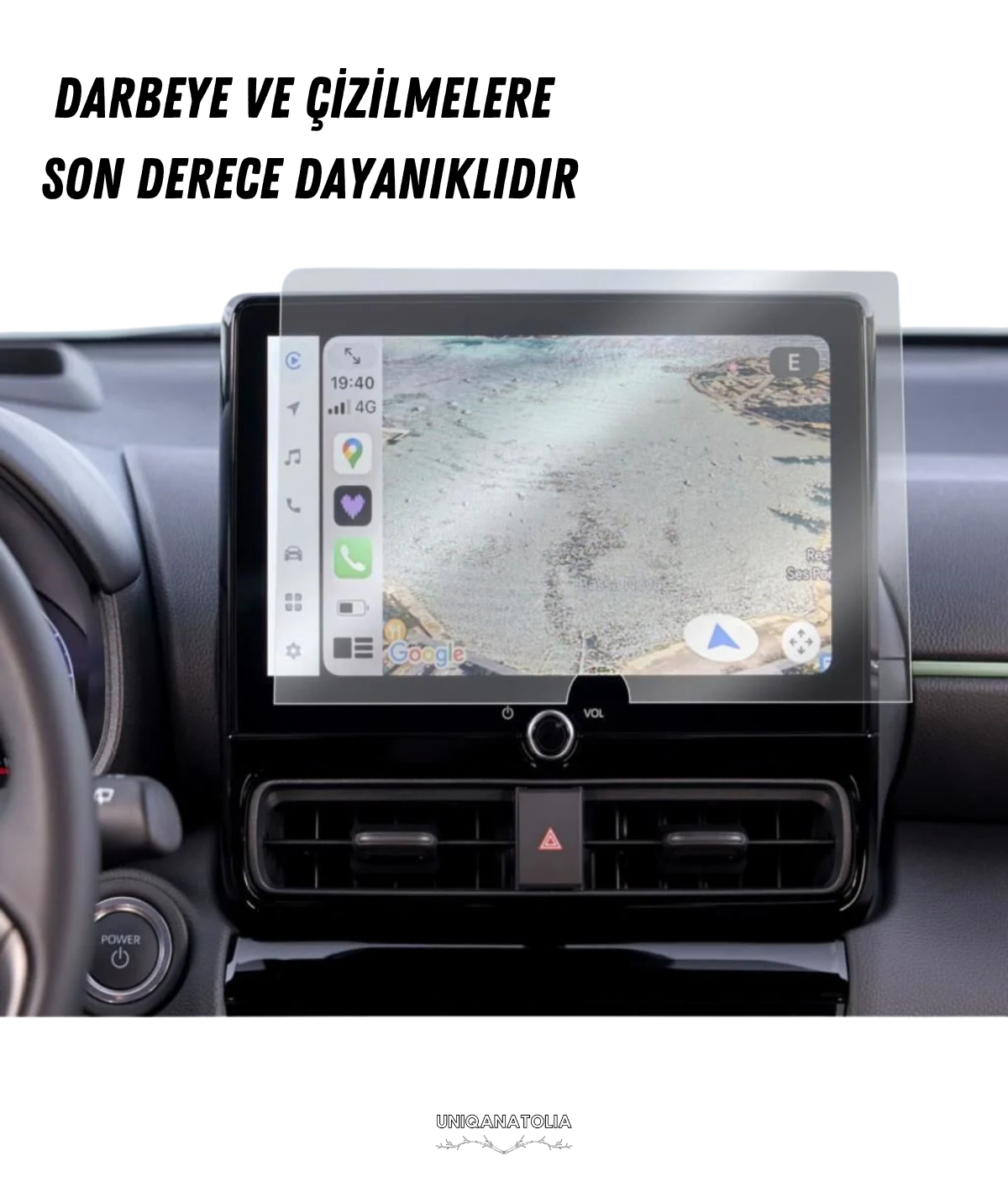 Toyota Yaris 2024-2026 Navigasyon ve Multimedya Uyumlu Nano Ekran Koruyucu