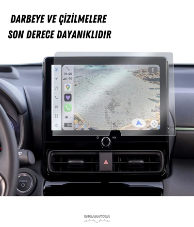 Toyota Yaris 2024-2026 Navigasyon ve Multimedya Uyumlu Nano Ekran Koruyucu