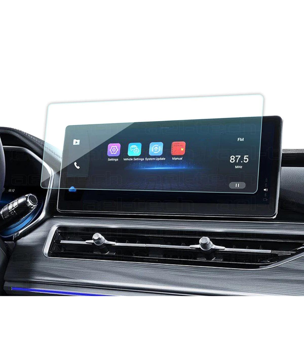 Chery Tiggo 8 Pro 2023-2024 Navigasyon ve Multimedya Uyumlu Nano Ekran Koruyucu